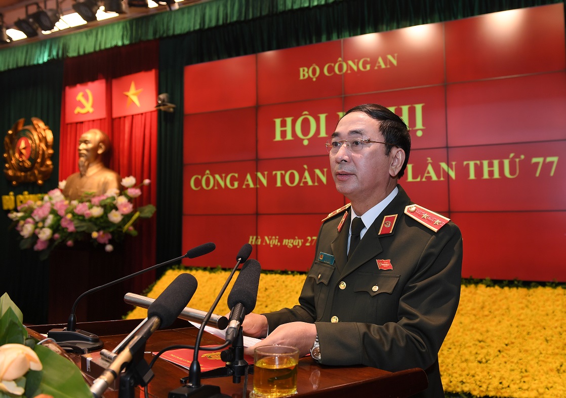 Thứ trưởng Trần Quốc Tỏ phát biểu tại Hội nghị