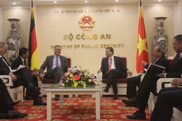 Tăng cường hợp tác an ninh Việt Nam - Đức