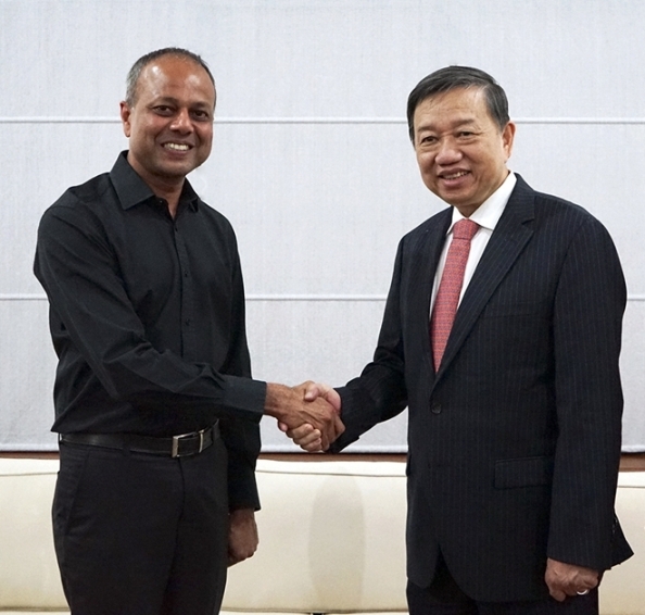 Bộ trưởng Tô Lâm thăm và làm việc tại Sri Lanka