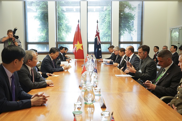 Bộ trưởng Tô Lâm thăm và làm việc tại Australia