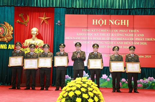 Bộ Công an: Tổng kết Chiến lược phát triển khoa học kỹ thuật & công nghệ Công an nhân dân