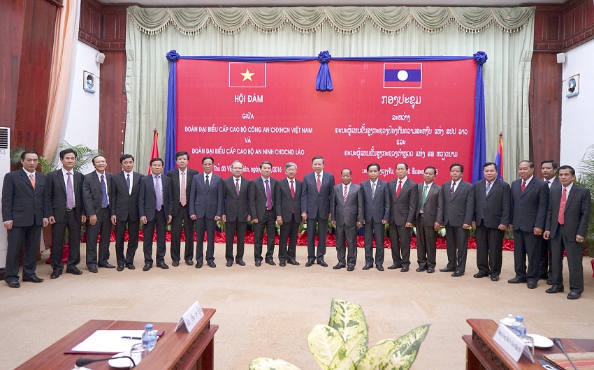 Bộ trưởng Tô Lâm thăm và làm việc tại Cộng hòa dân chủ nhân dân Lào