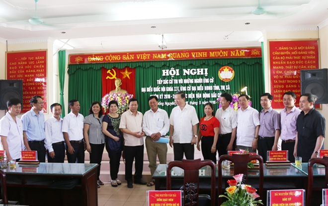 Bộ trưởng Tô Lâm tiếp xúc cử tri tại huyện Tiên Du, tỉnh Bắc Ninh