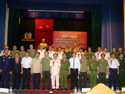 Học viện Cảnh sát nhân dân tổng kết 20 năm đào tạo Tiến sĩ