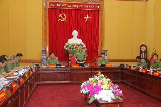 Bộ Công an: Giao ban công tác Công an tháng 7, triển khai công tác trọng tâm tháng 8/2016