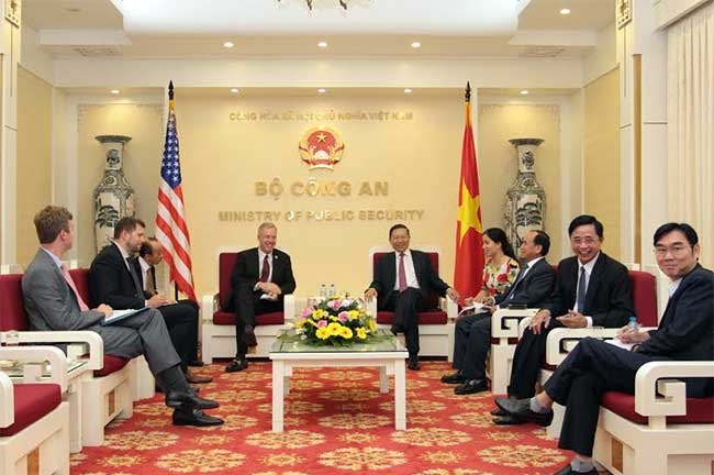Bộ trưởng Tô Lâm tiếp Đại sứ Hoa Kỳ