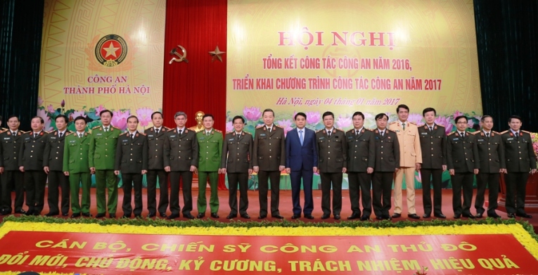Công an Thủ đô tiếp tục lập nhiều chiến công, hoàn thành xuất sắc nhiệm vụ năm 2017