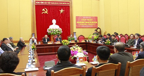 Bộ Công an gặp mặt các đại biểu ngành Y tế nhân Ngày thầy thuốc Việt Nam