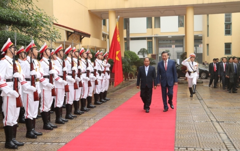 Tăng cường quan hệ hợp tác giữa Bộ Công an Việt Nam và Bộ An ninh CHDCND Lào
