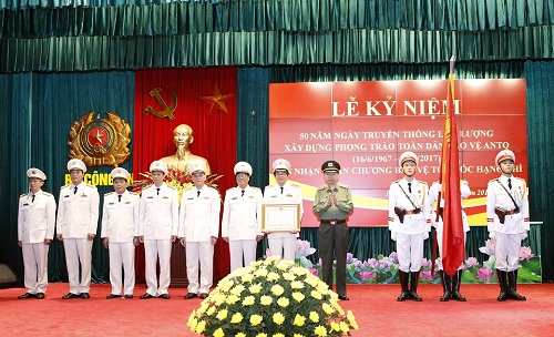 Lực lượng Xây dựng phong trào toàn dân bảo vệ ANTQ – 50 năm một chặng đường