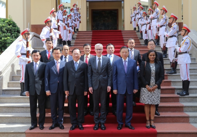 Tăng cường quan hệ hợp tác giữa Bộ Công an Việt Nam và Tổ chức Cảnh sát Hình sự Quốc tế  vì một thế giới an toàn hơn