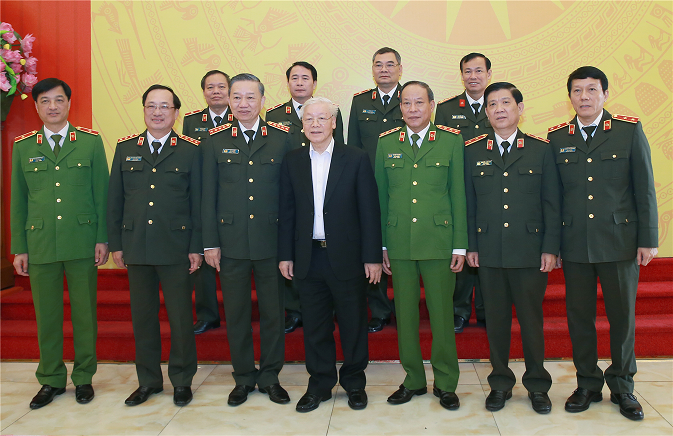 Bảo vệ tuyệt đối an ninh, an toàn Đại hội Đảng bộ các cấp, Đại hội XIII của Đảng là nhiệm vụ chính trị trọng tâm của lực lượng Công an nhân dân