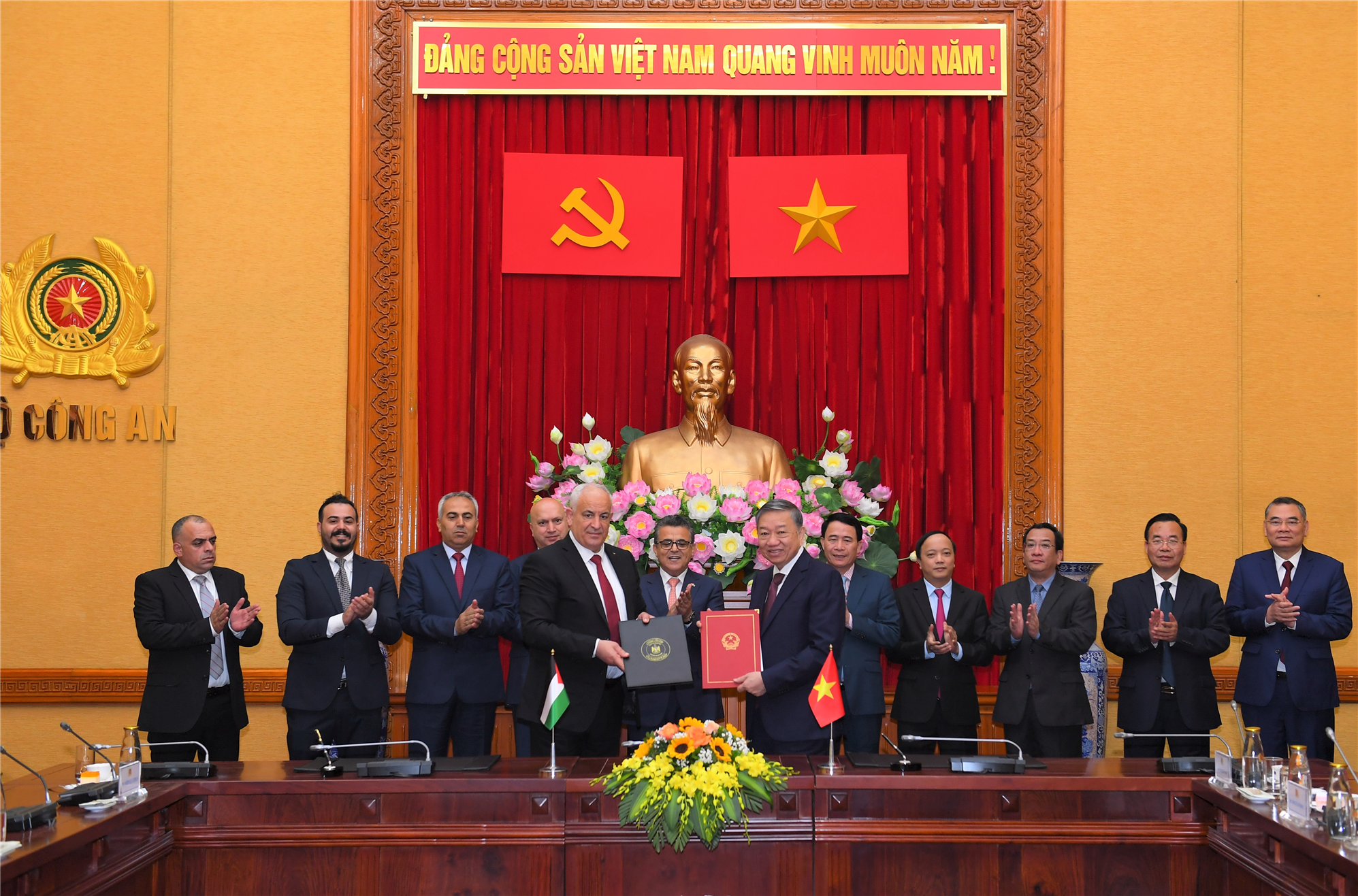 Việt Nam - Palestine đẩy mạnh hợp tác phòng, chống tội phạm