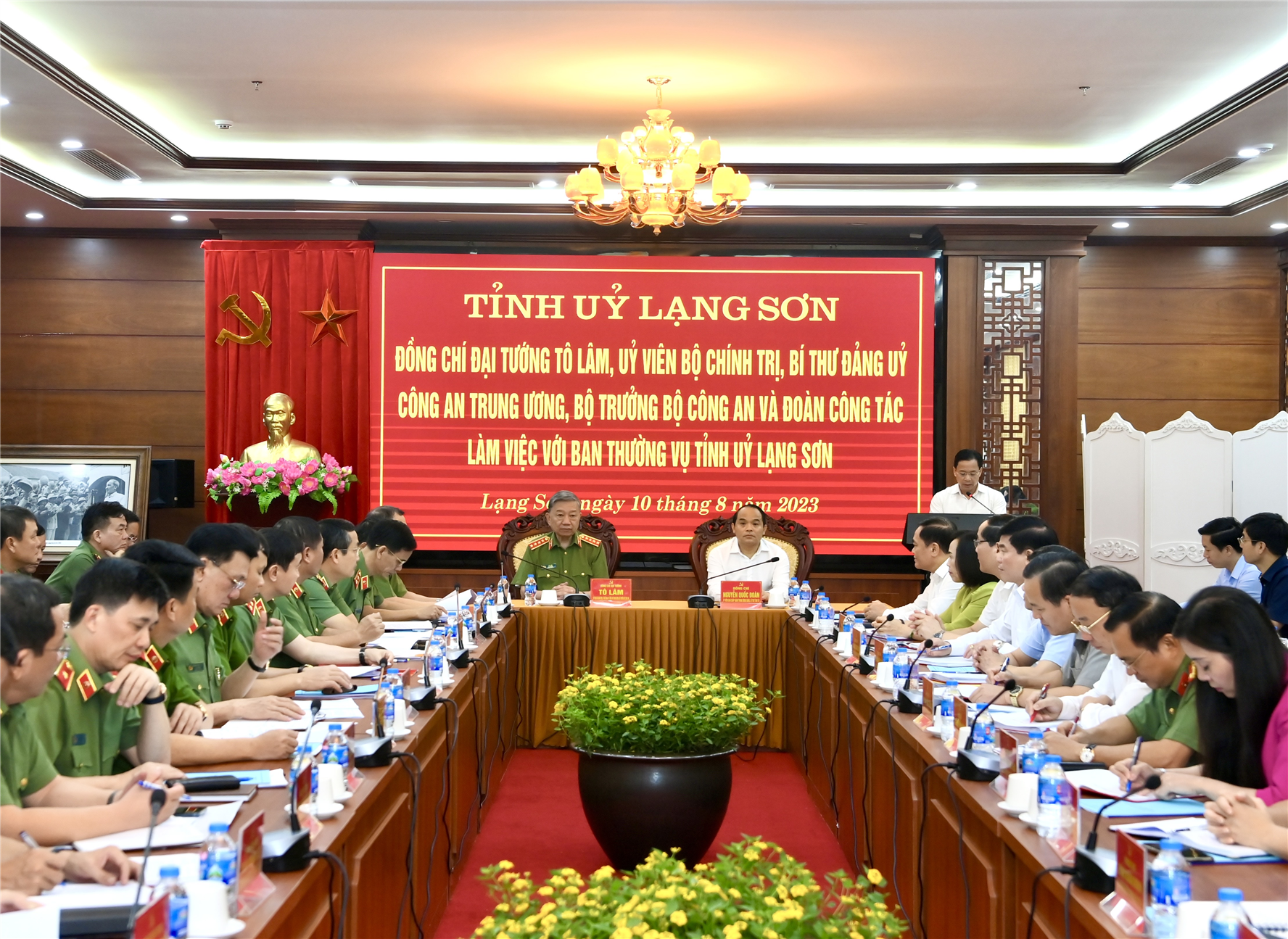 Bảo đảm an ninh, trật tự, phục vụ nhiệm vụ ổn định chính trị và phát triển kinh tế - văn hóa - xã hội trên địa bàn tỉnh Lạng Sơn