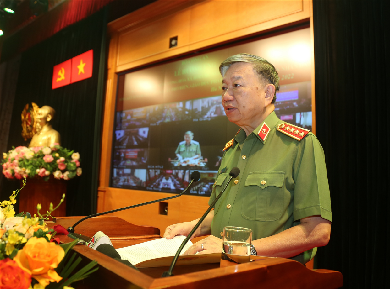 Bộ Công an tổ chức Lễ hưởng ứng Ngày pháp luật năm 2022