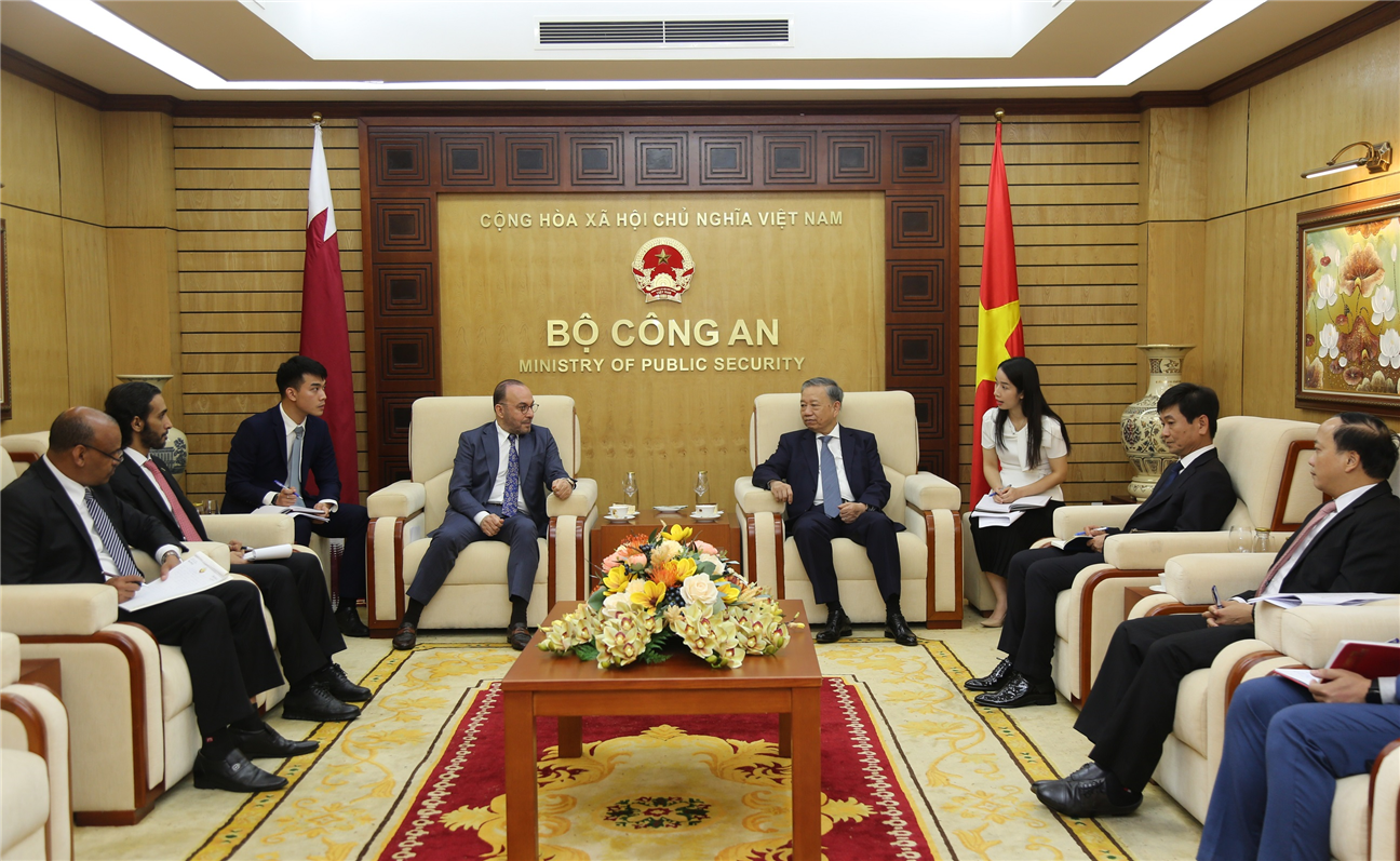 Việt Nam - Qatar tăng cường hợp tác phòng, chống tội phạm