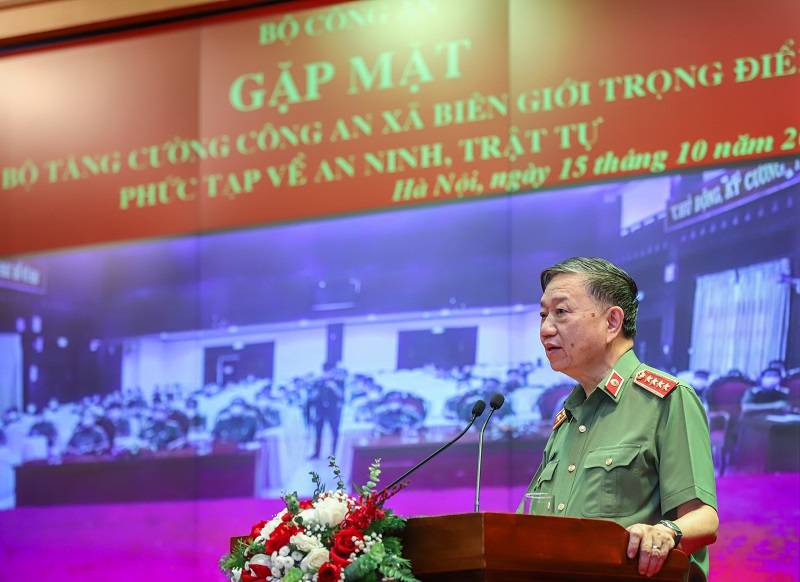 Bộ Công an tăng cường 391 cán bộ, chiến sỹ về các xã biên giới trọng điểm về an ninh, trật tự