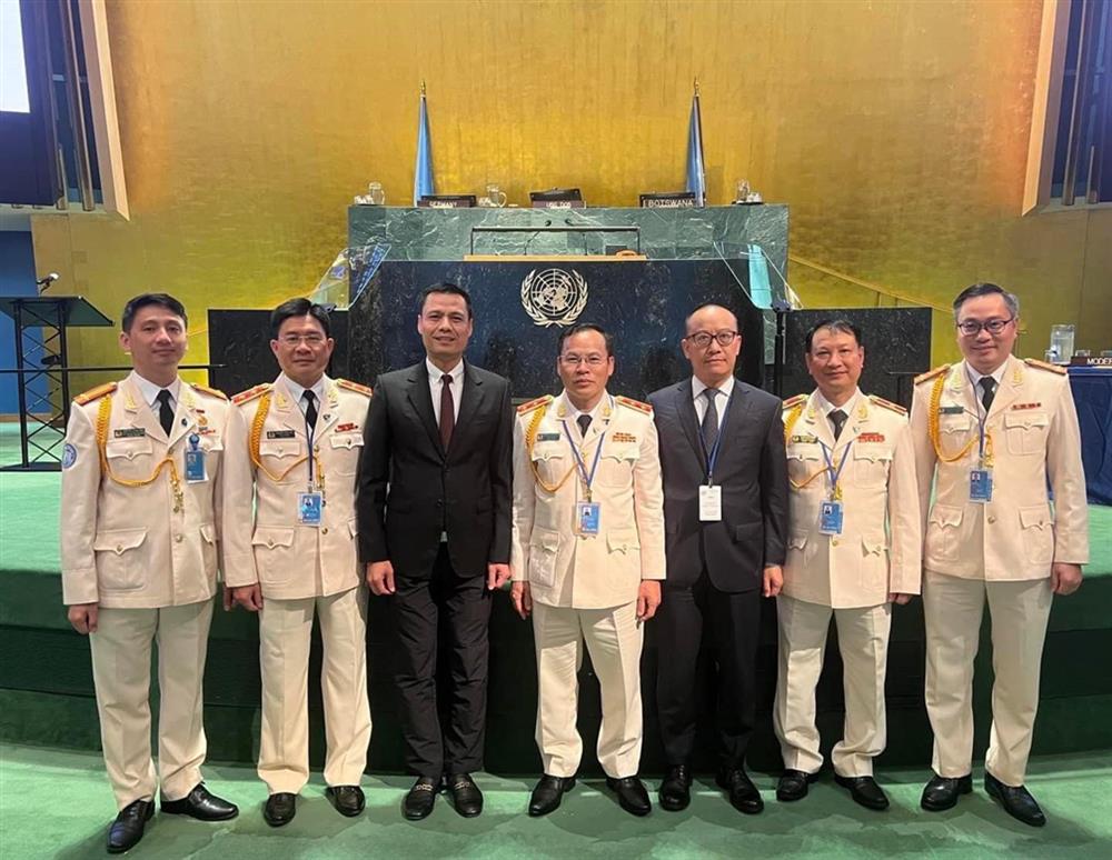 Đoàn đại biểu Bộ Công an Việt Nam tham dự UNCOPS 2024.