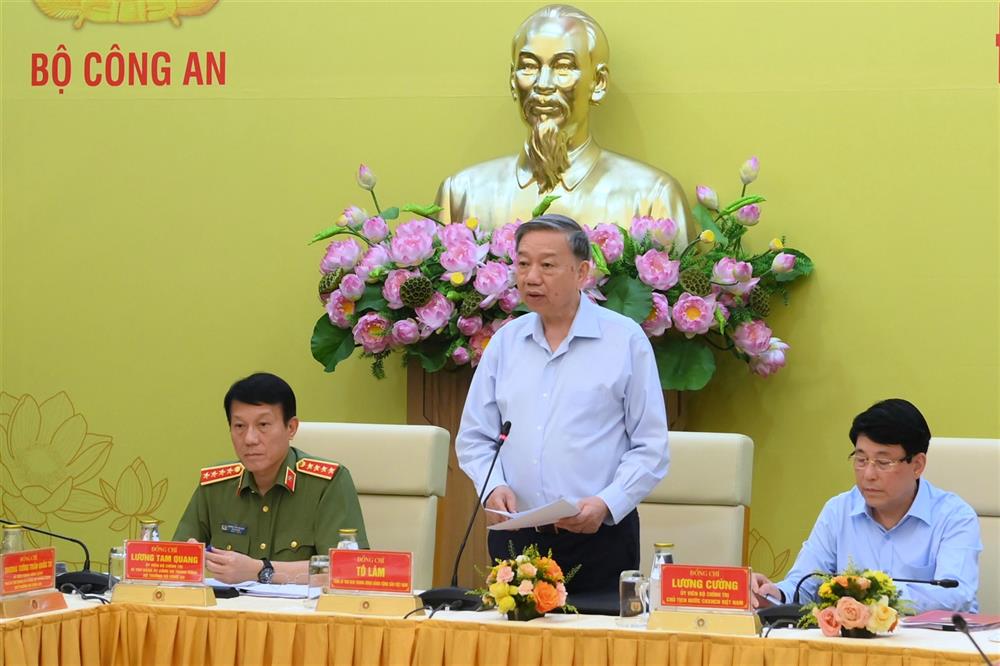 Tổng Bí thư Tô Lâm phát biểu chỉ đạo tại Hội nghị.