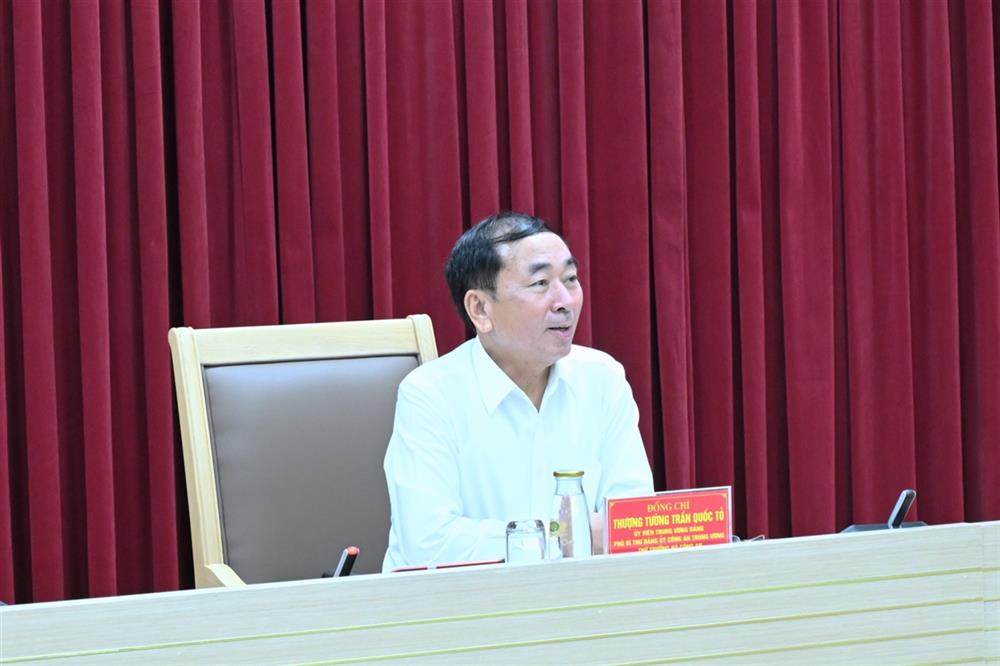 Thứ trưởng Trần Quốc Tỏ phát biểu kết luận.
