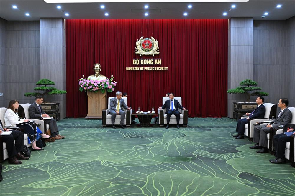 Quang cảnh buổi tiếp.