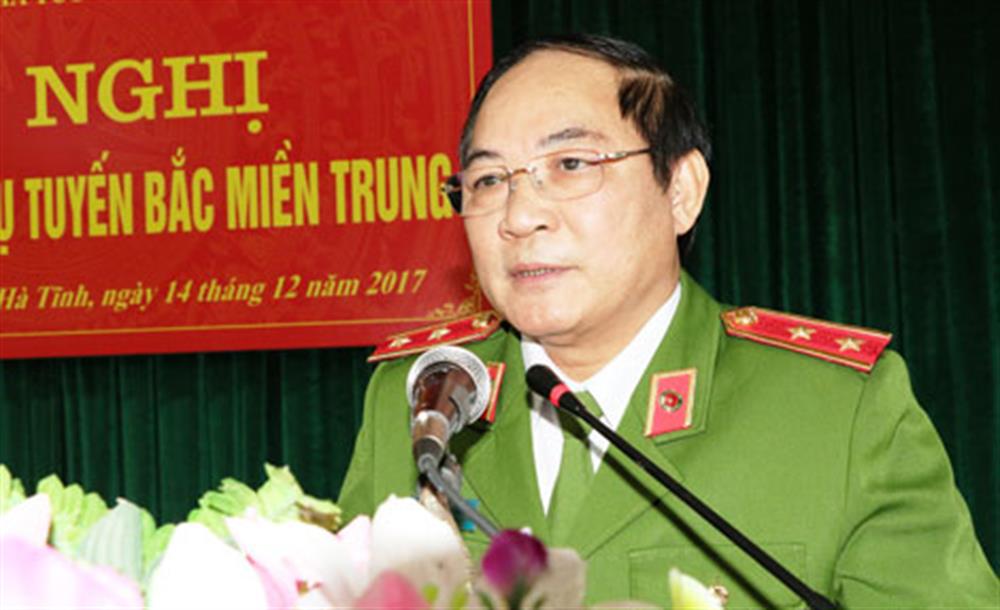 Trung tướng Đồng Đại Lộc phát biểu tại Hội nghị.