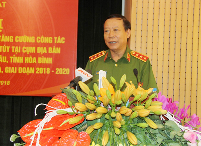 Thứ trưởng Lê Quý Vương phát biểu tại Hội nghị.