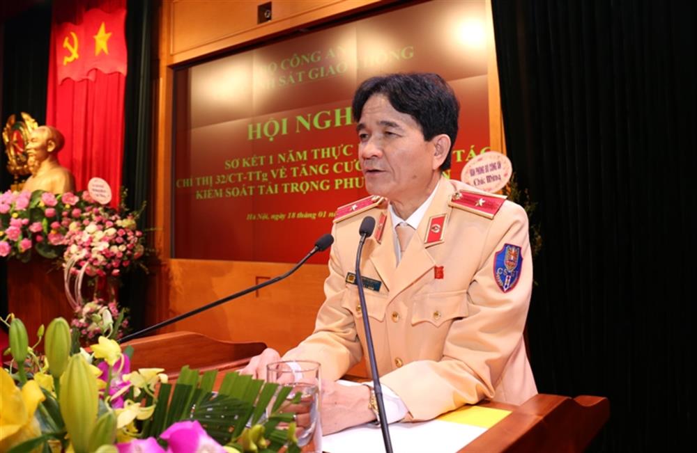 Thiếu tướng Trần Sơn Hà phát biểu tại Hội nghị.