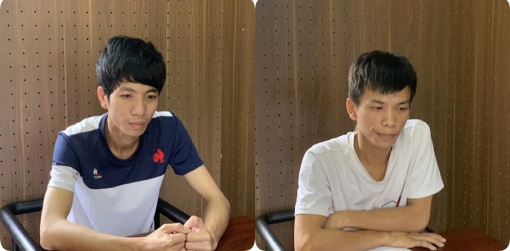 Hai đối tượng Trần Hoàng Giang và Trần Anh Tú.