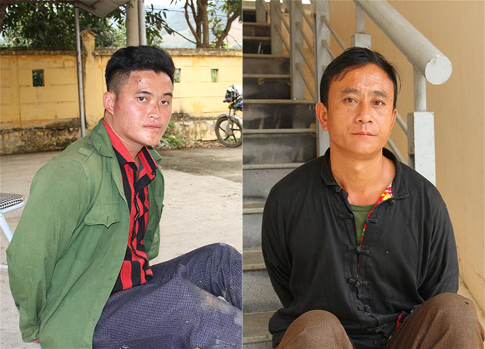 Hai đối tượng Giàng Seo Phông và Hoàng Chúng.