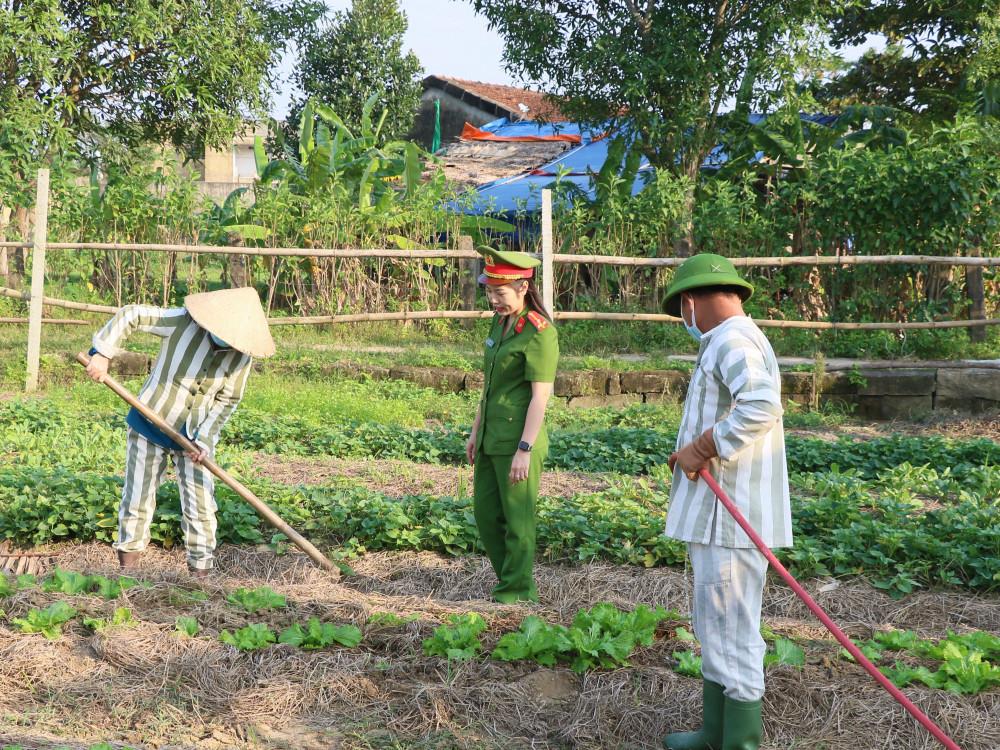 Cán bộ quản giáo đồng hành với những mảnh đời lầm lỗi trở về nẻo thiện.