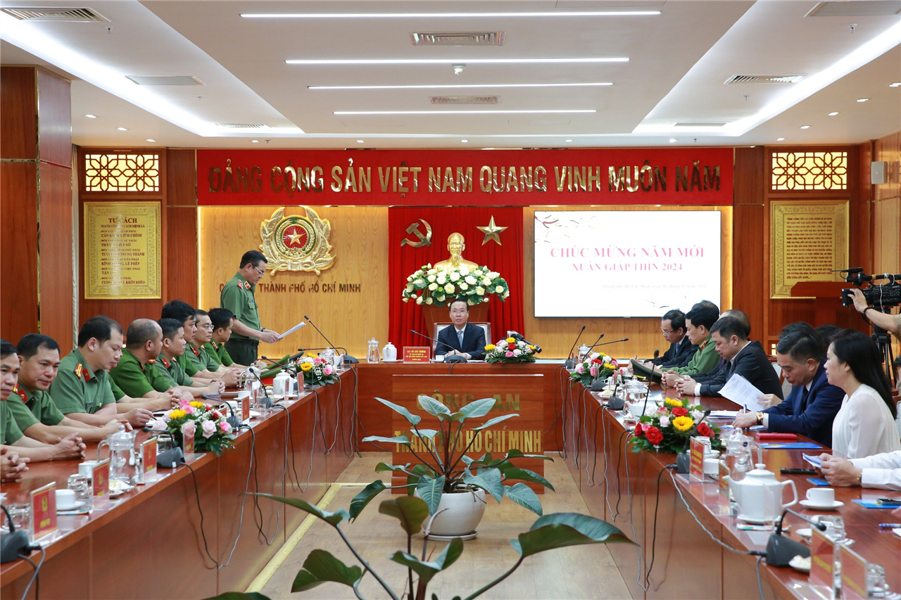 Toàn cảnh buổi kiểm tra.
