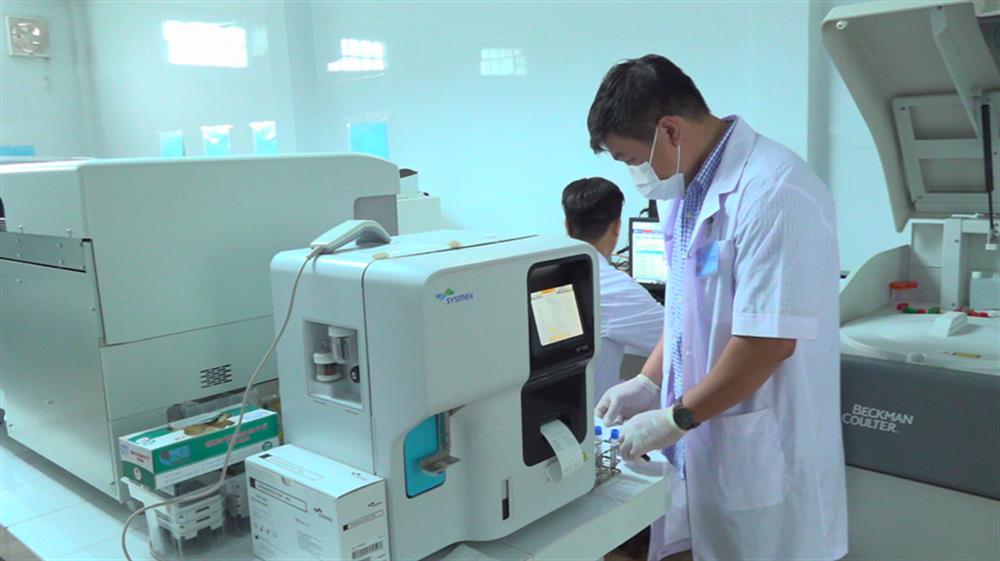 Trang thiết bị y tế hiện đại, chuẩn xác được quan tâm đầu tư tại Bênh viện.