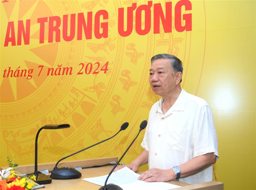 Chủ tịch nước Tô Lâm phát biểu chỉ đạo tại Hội nghị.