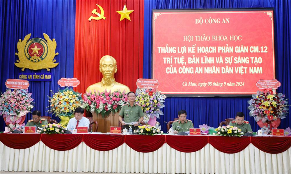 Thứ trưởng Phạm Thế Tùng chủ trì Hội thảo.