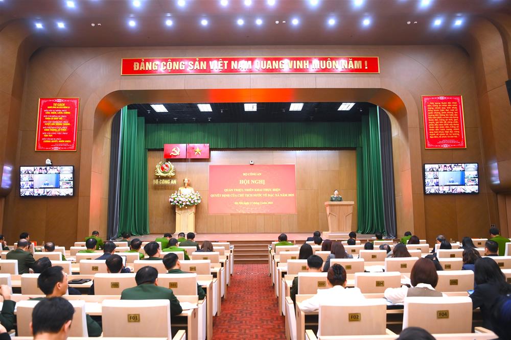 Toàn cảnh Hội nghị tại điểm cầu Hà Nội.
