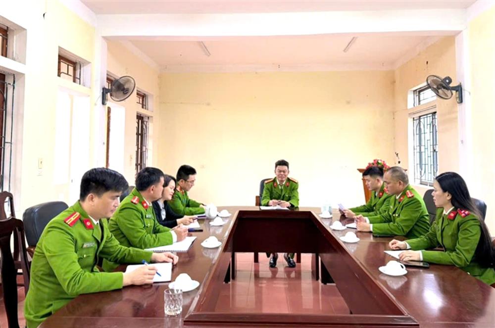 Phòng Cảnh sát điều tra tội phạm về ma túy tiếp quản nhiệm vụ tại cơ sở cai nghiện.