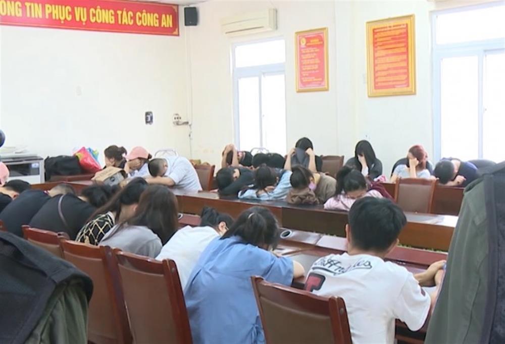 30 đối tượng trong đường dây lừa đảo đã bị bắt giữ.