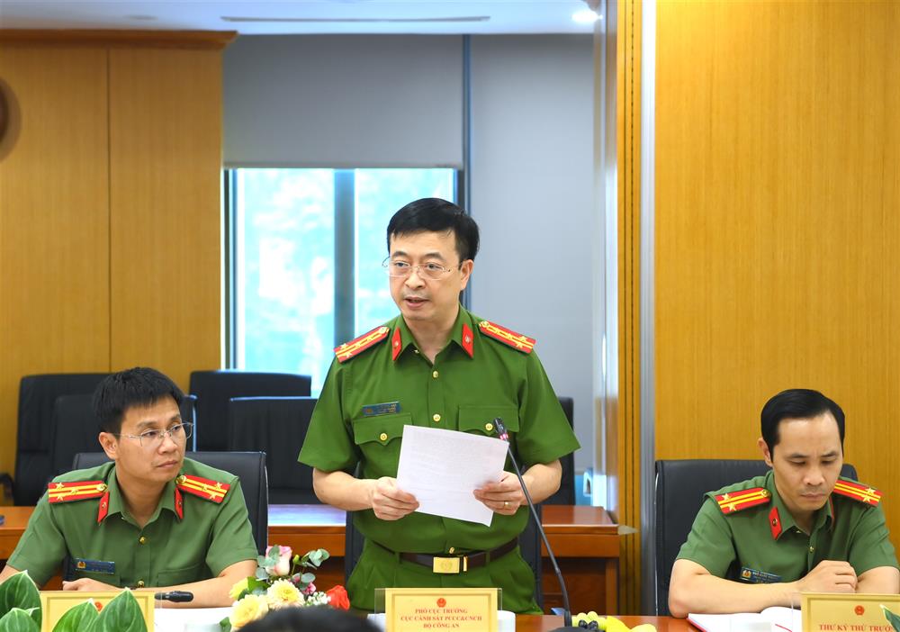 Đại diện Đoàn kiểm tra báo cáo dự thảo biên bản kiểm tra.