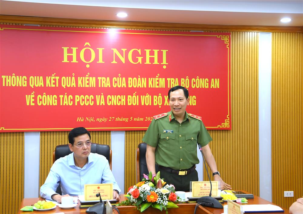 Thứ trưởng Lê Văn Tuyến phát biểu kết luận tại Hội nghị.