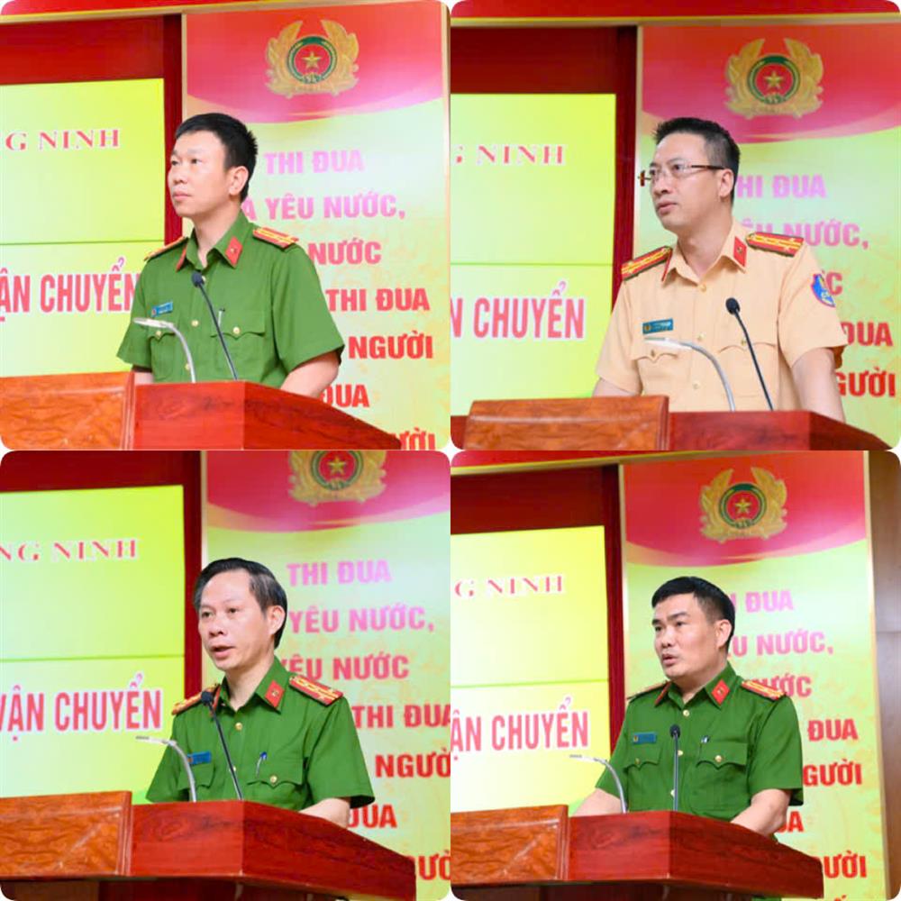 Các đại biểu trao đổi kinh nghiệm đấu tranh chuyên án.