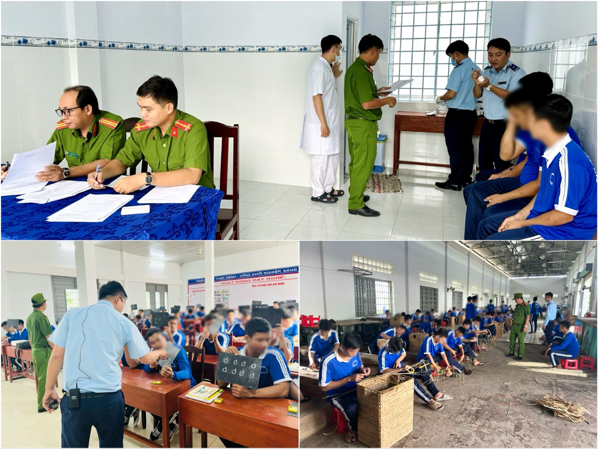 Cùng với nhiệm vụ chăm sóc sức khỏe, điều trị, Công an tỉnh cũng quan tâm xóa mù chữ và dạy nghề, giúp học viên ổn định cuộc sống khi tái hòa nhập cộng đồng.
