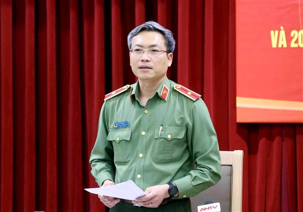 Đồng chí Thiếu tướng Nguyễn Quốc Toản, Chánh Văn phòng Bộ, Người phát ngôn Bộ Công an.