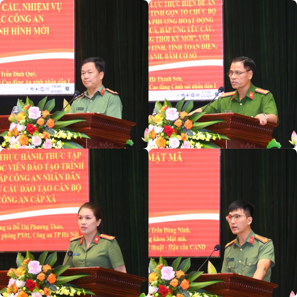 Các đại biểu phát biểu tham luận tại Hội thảo.