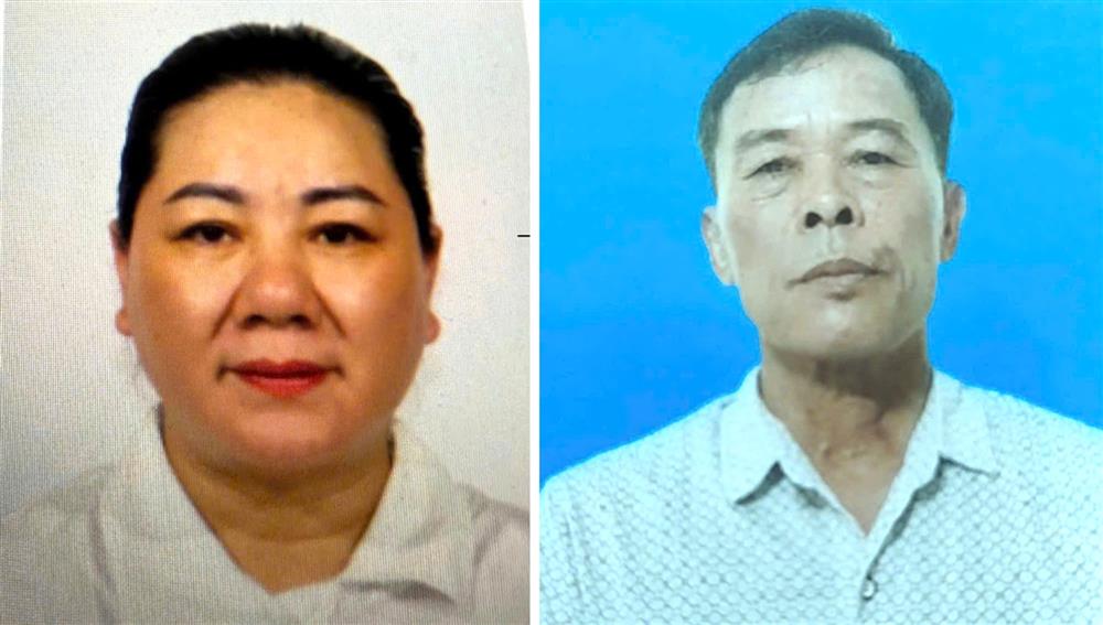 Đối tượng Nguyễn Thị Ngọc và đối tượng Nguyễn Bá Tiến.