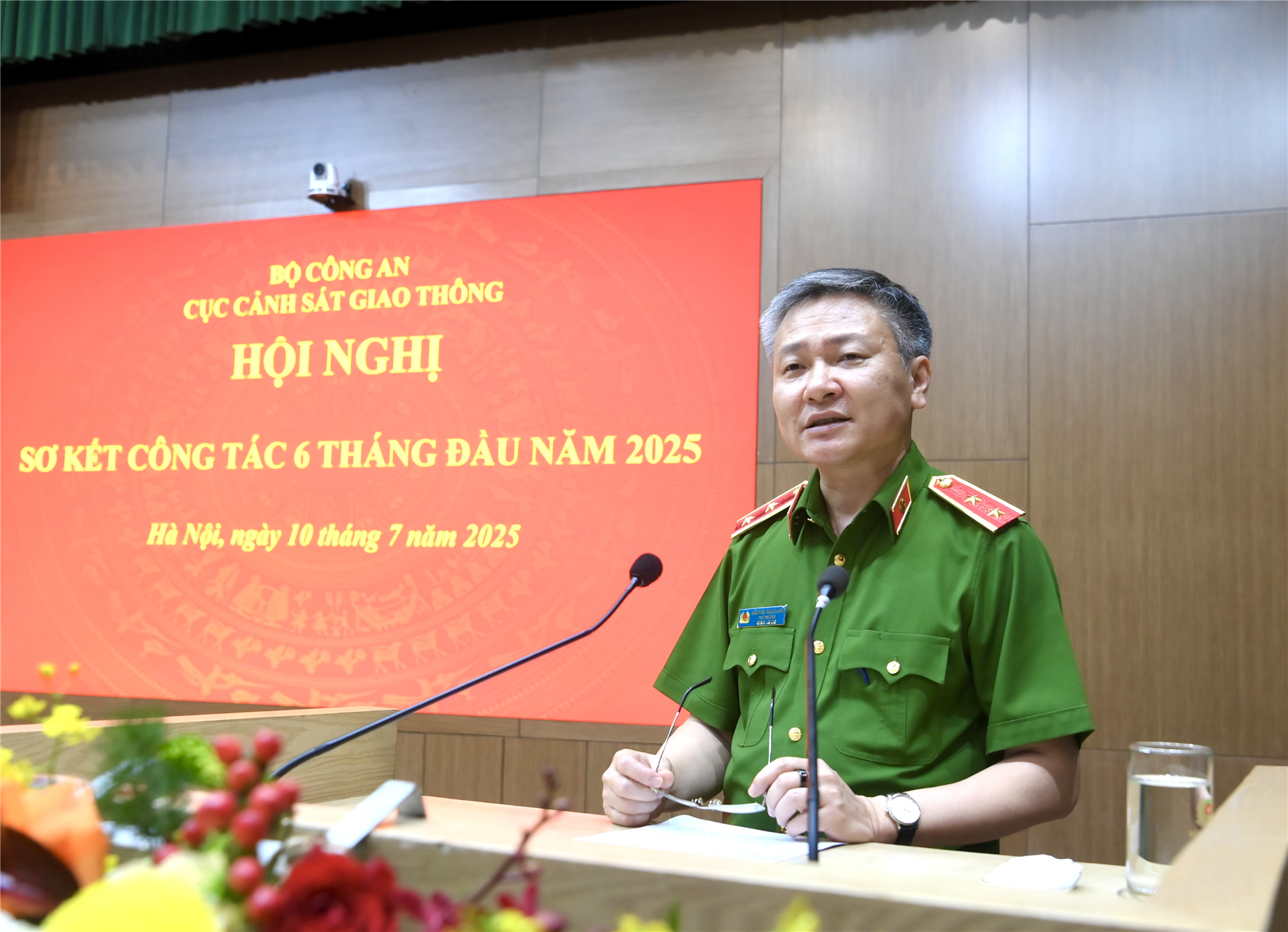 Thứ trưởng Nguyễn Ngọc Lâm phát biểu chỉ đạo tại Hội nghị.