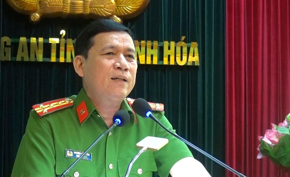 1. Lanh dao CA tinh phat bieu