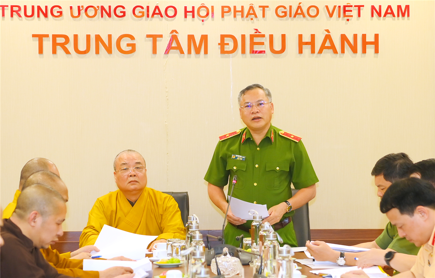 Thứ trưởng Nguyễn Văn Long phát biểu tại buổi Ký kết.