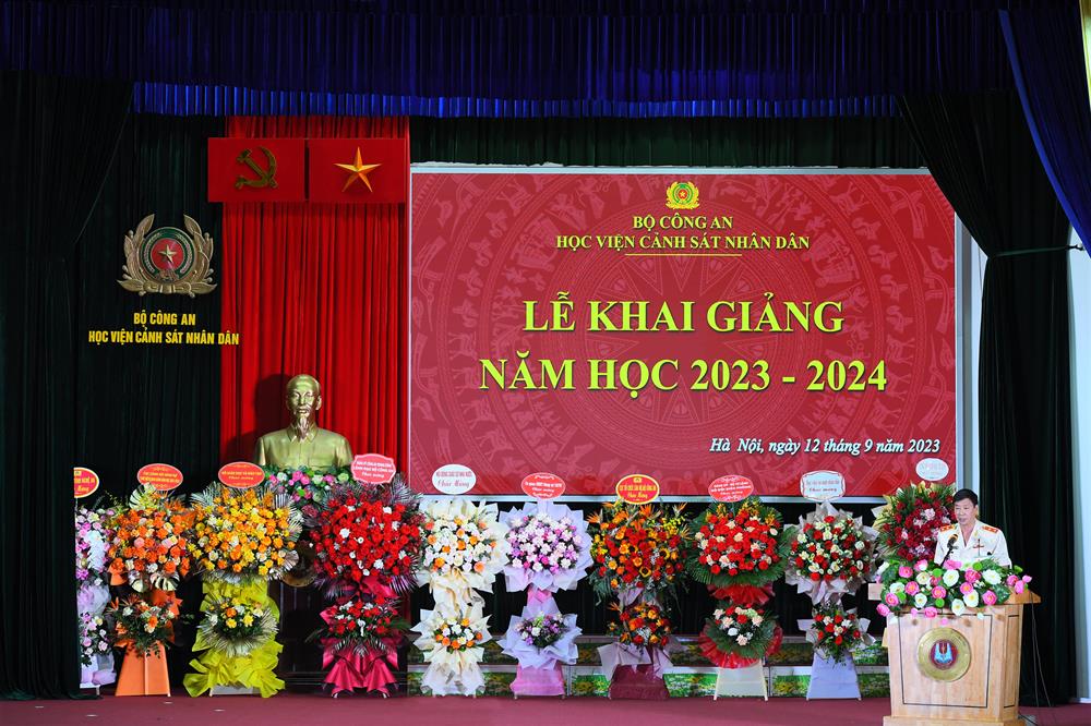 Học viện CSND khai giảng năm học mới 2023 - 2024.