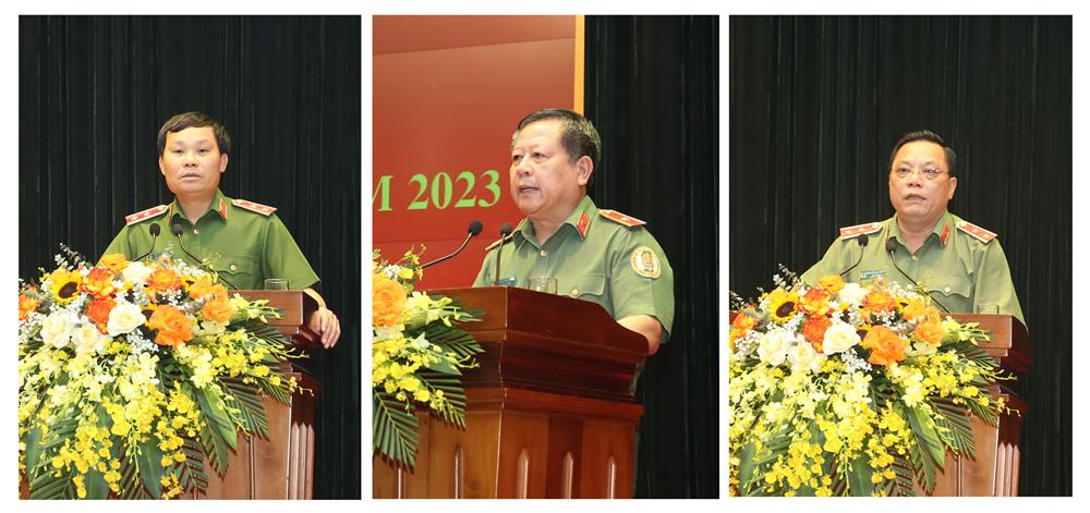 Các đại biểu tham luận tại Hội nghị.